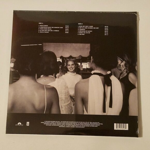 LANA DEL REY Chemtrails Over The Country Club Exclusive RED Vinyl Alternate - Picture 4 of 4